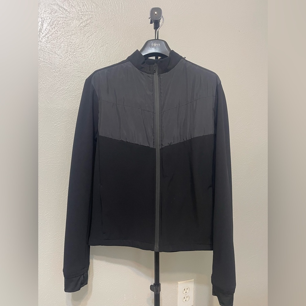 Zara Men's Black and Gray Windbreaker